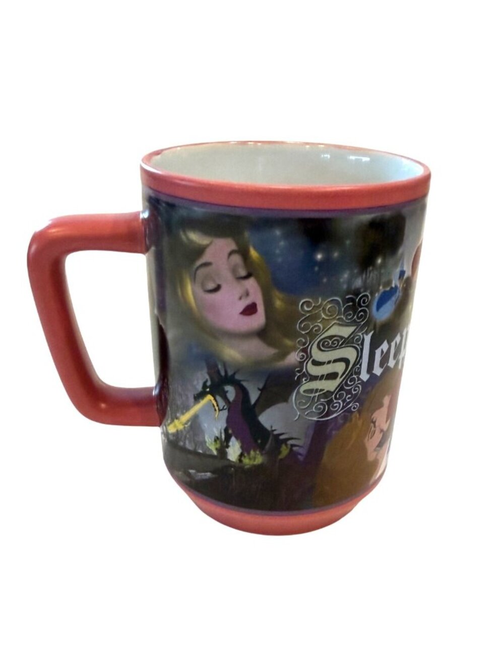 Disney Sleeping Beauty Movie Moments Coffee Tea Mug Ceramic HTF